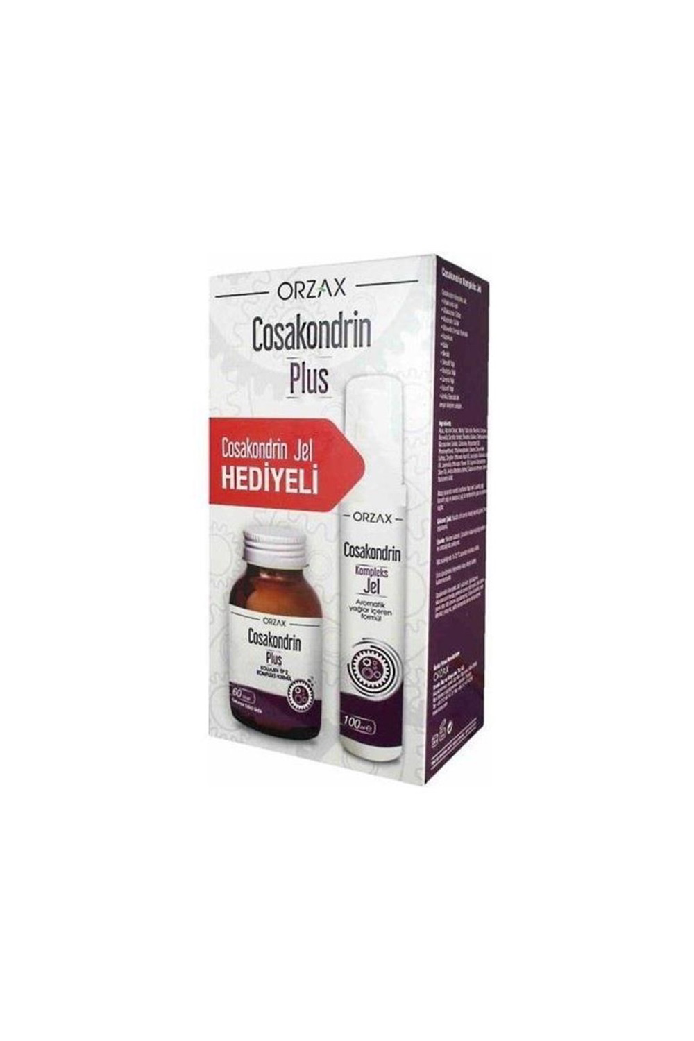 Orzax  Cosakondrin Plus 60 Tablet + Cosakondrin Jel Hediyeli