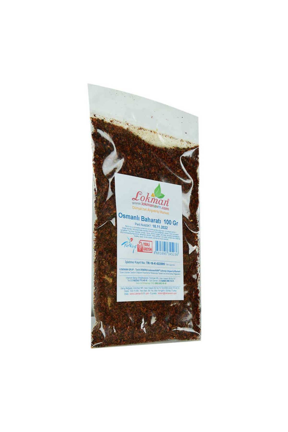 Agishop Osmanli Baharati Karişimi 100 Gr Paket
