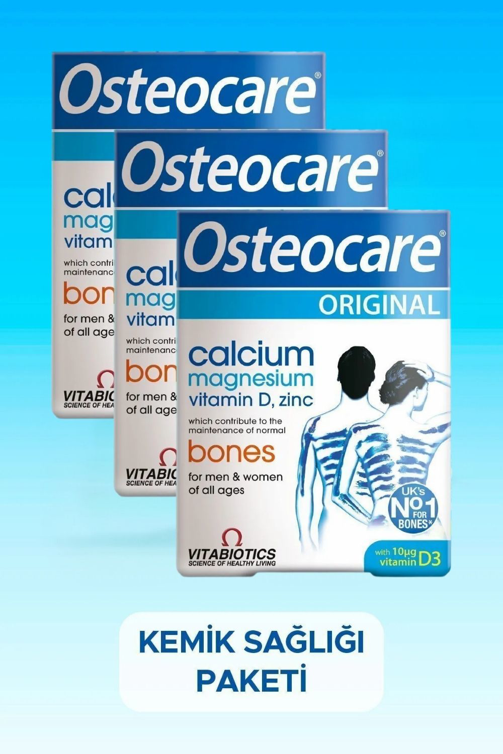Osteocare  Original 90 Tablet 3'Lü Avantaj Paketi