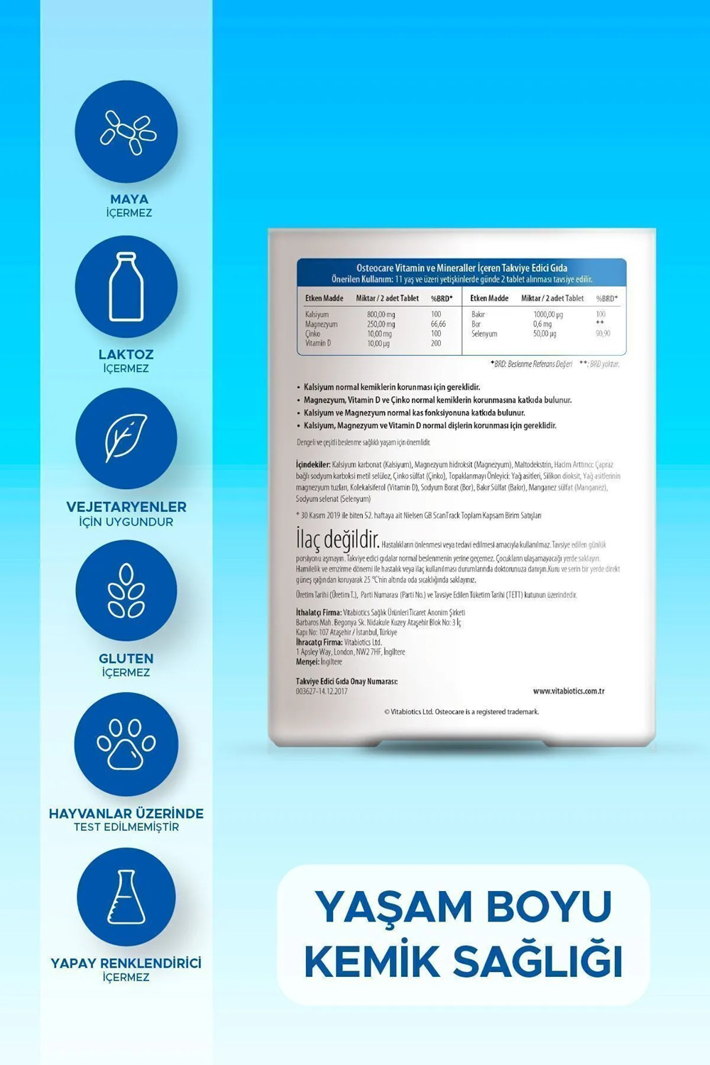 Osteocare  Original 90 Tablet 3'Lü Avantaj Paketi