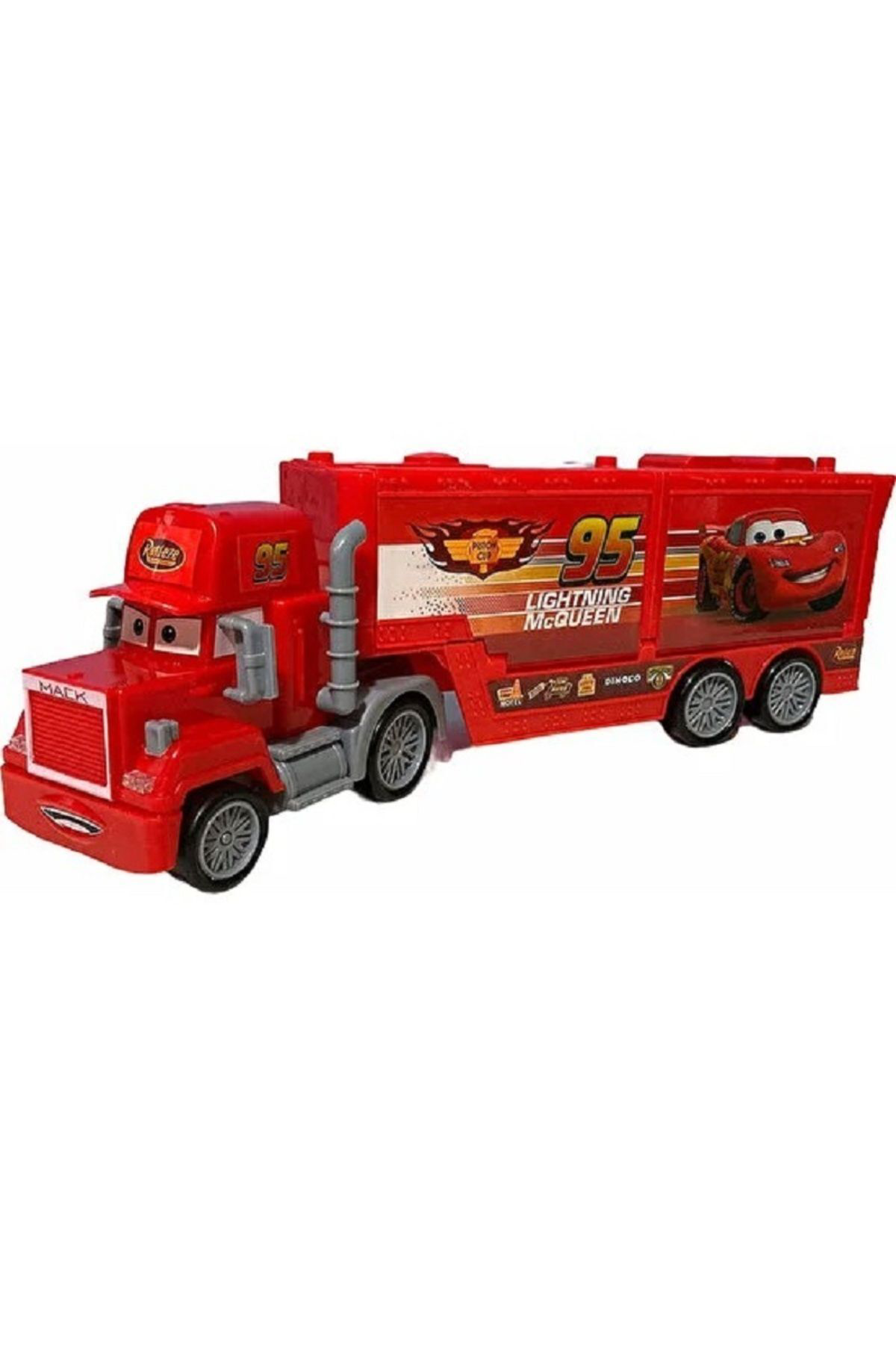 Oyuncak Store Oyuncak Şimşek Mcqueen Mack Tir Ve Arkadaşlari 3 Araçli Oyuncak T