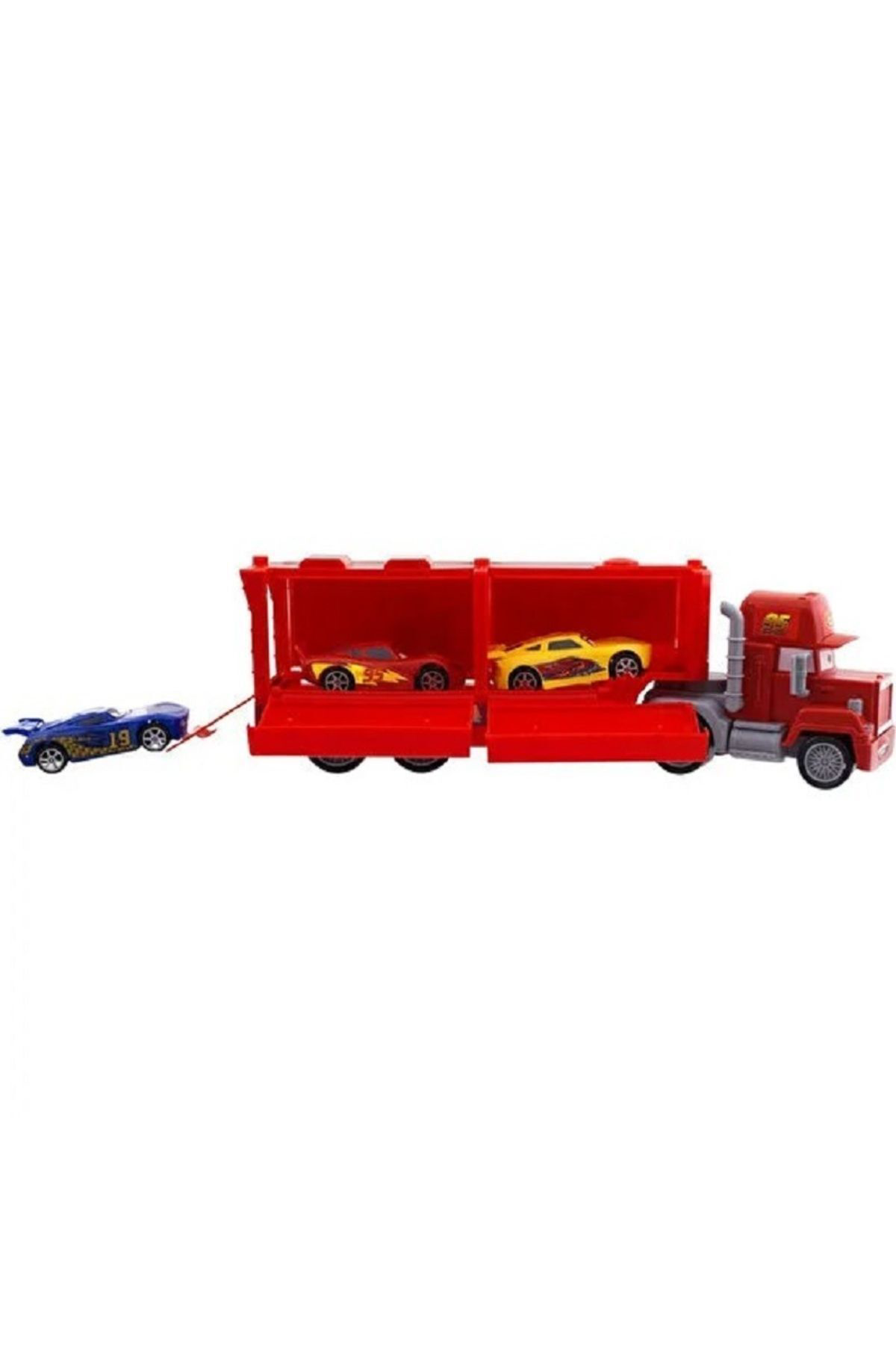 Oyuncak Store Oyuncak Şimşek Mcqueen Mack Tir Ve Arkadaşlari 3 Araçli Oyuncak T