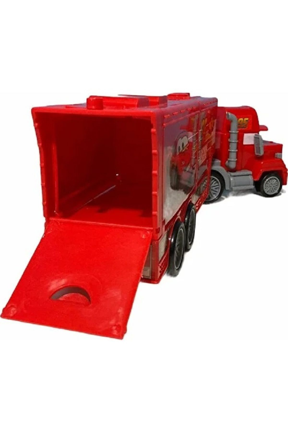Oyuncak Store Oyuncak Şimşek Mcqueen Mack Tir Ve Arkadaşlari 3 Araçli Oyuncak T