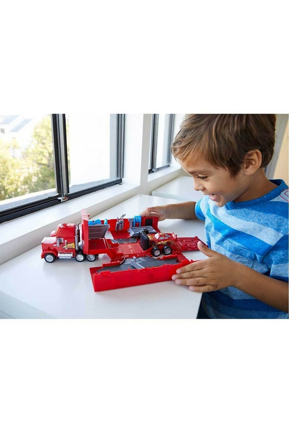 Oyuncak Store Oyuncak Şimşek Mcqueen Mack Tir Ve Arkadaşlari 3 Araçli Oyuncak T