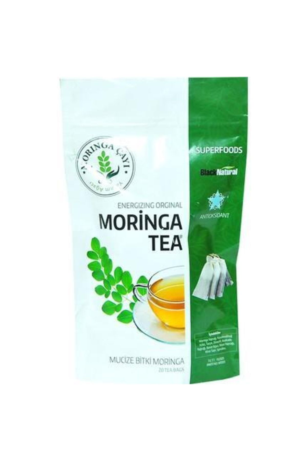 Beon Organik Özay Moringa Çayi Orjinal 1 Paket 20 Süzen Poşet