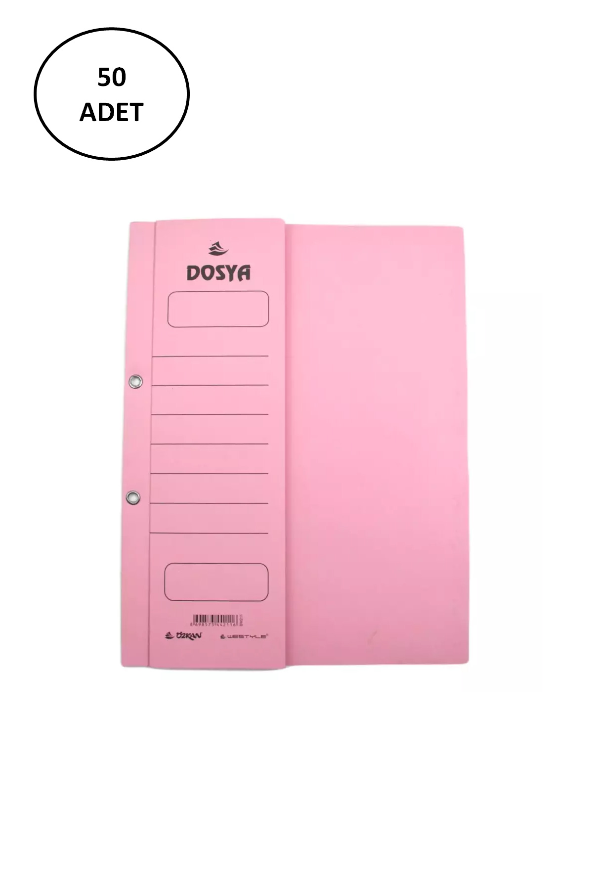 Just Cheap Store Özkan Kapsüllü Dosya Yarim Kapak 1. Kalite Avrupa 50 Li