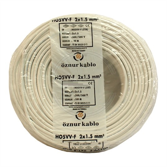 Öznur  2X1,5 Ttr 25 Mt