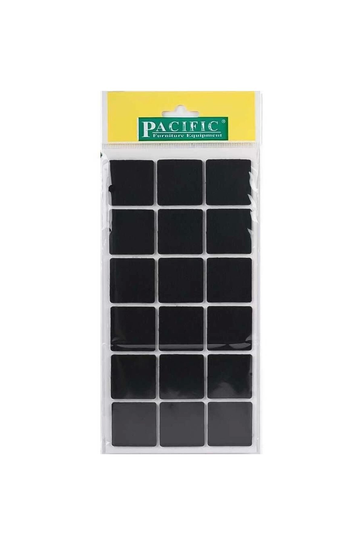 Safe Group Pacific 6035 Bl Yapişkanli Keçe 35 Mm X 35 Mm Siyah