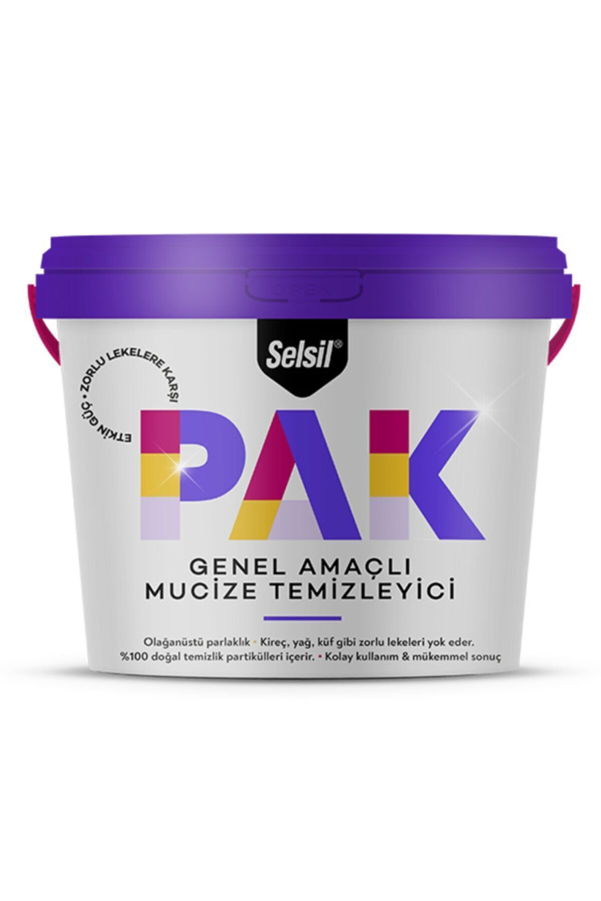 Selsil Pak Genel Amaçli Mucize Temizleyici 500 Gr X 2 Adet