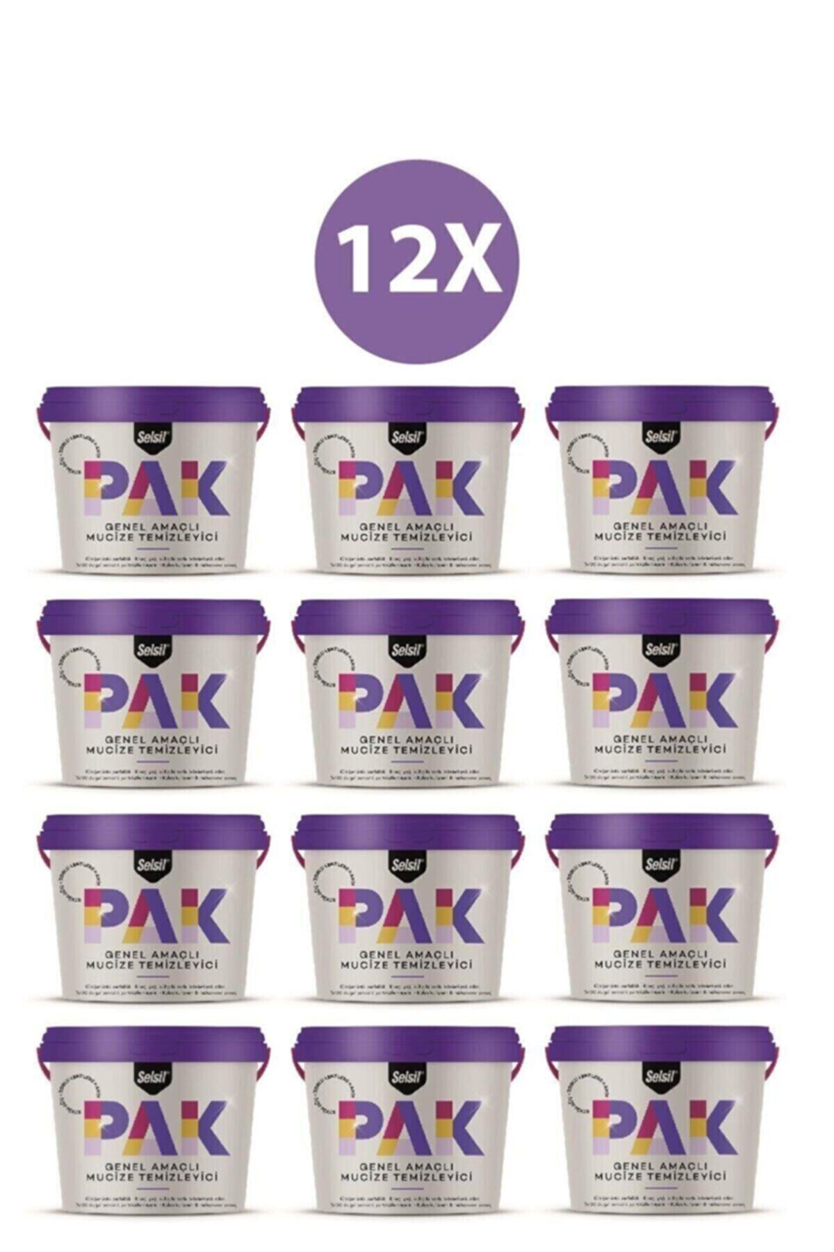 Selsil Pak Genel Amaçli Mucize Temizleyici 500 Gr-- 12 Li Paket