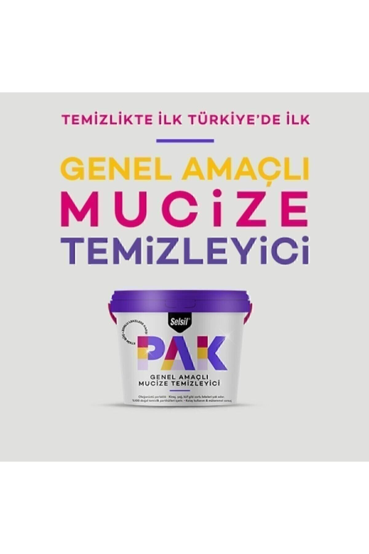 Selsil Pak Genel Amaçli Mucize Temizleyici 500 Gr X 4 Adet