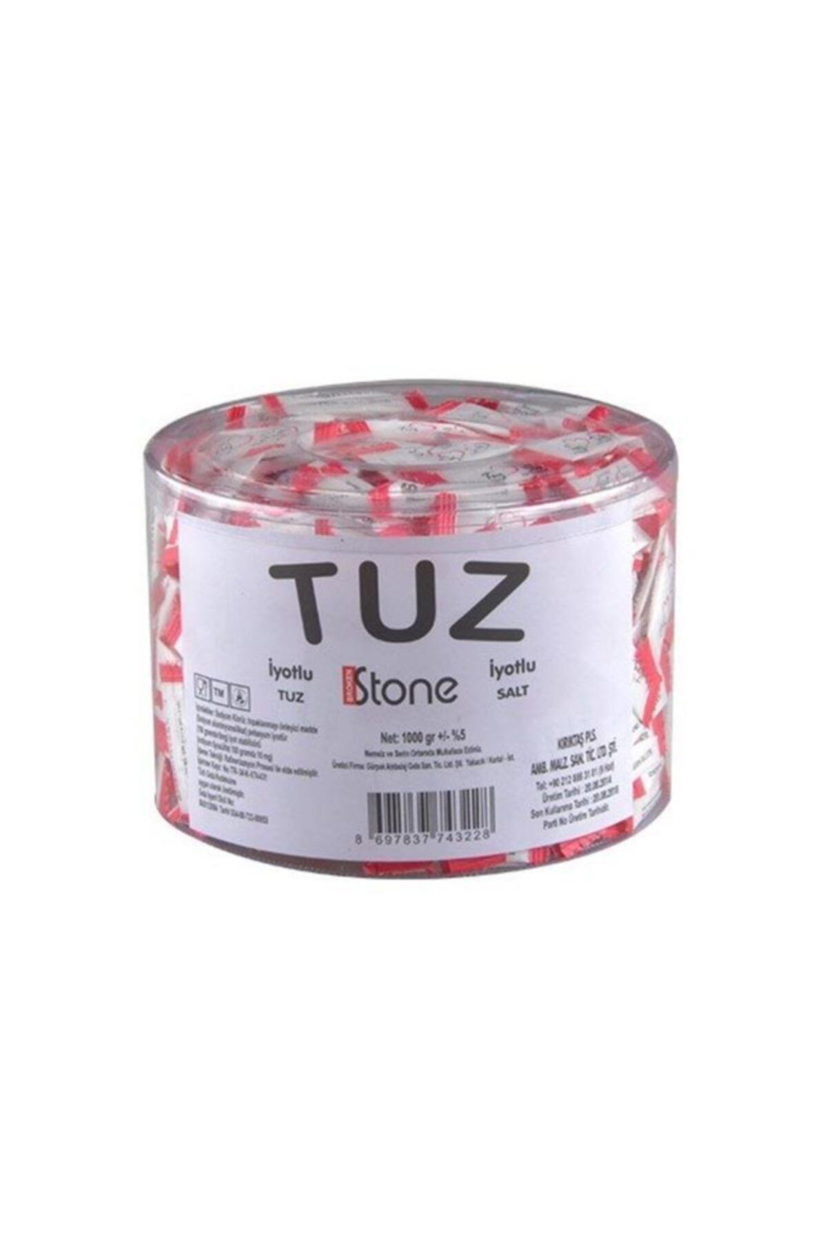 Stone Paket Tuz 1 Gr 1000'Li