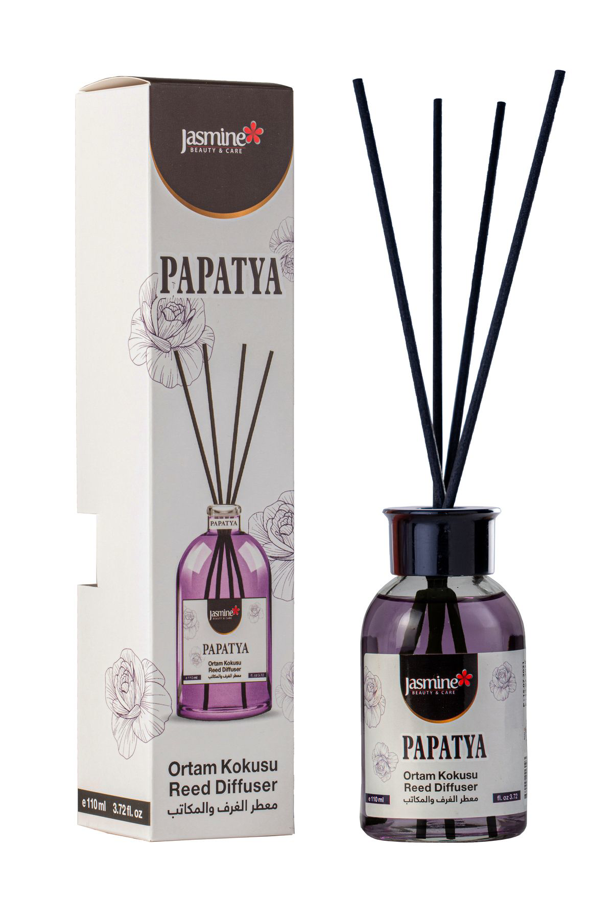 Jasmine Papatya Reed Diffuser Çubuklu Oda Kokusu 110 Ml