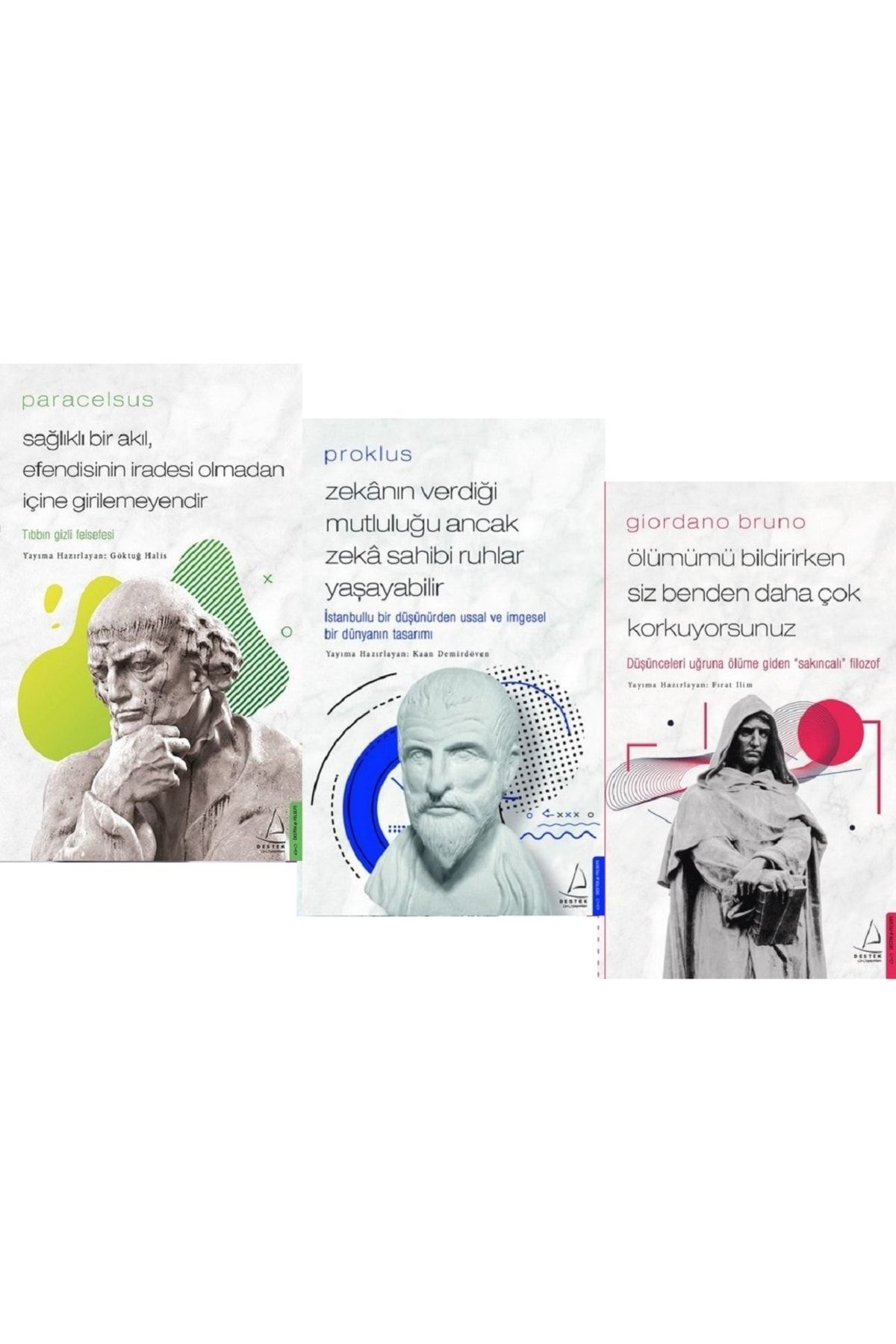 Paracelsus / Proktus / Bruno / 3 Kitap Felsefe Seti