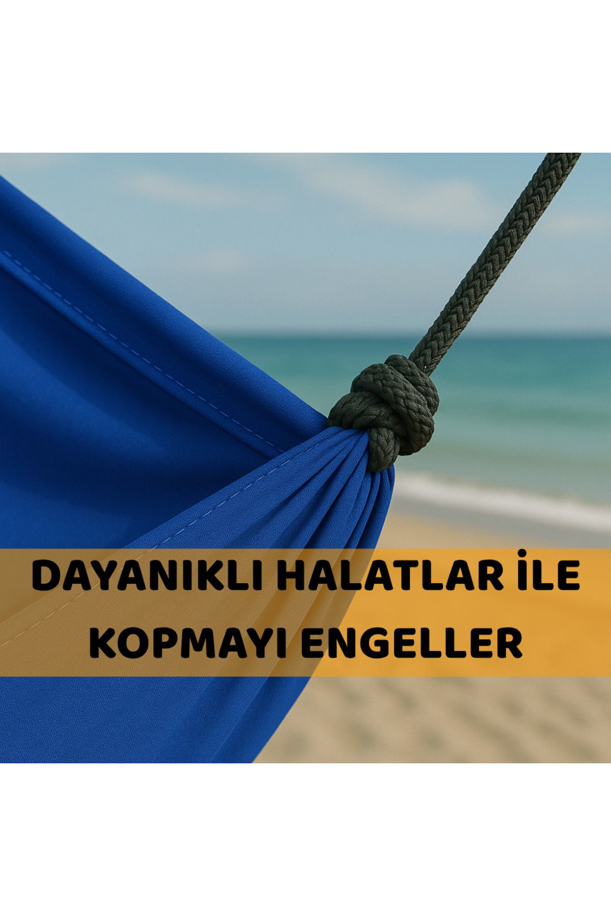 Beylini Paraşüt Hamak 140Kg Kapasite Su Geçirmez Taşinabilir Çantali Çift