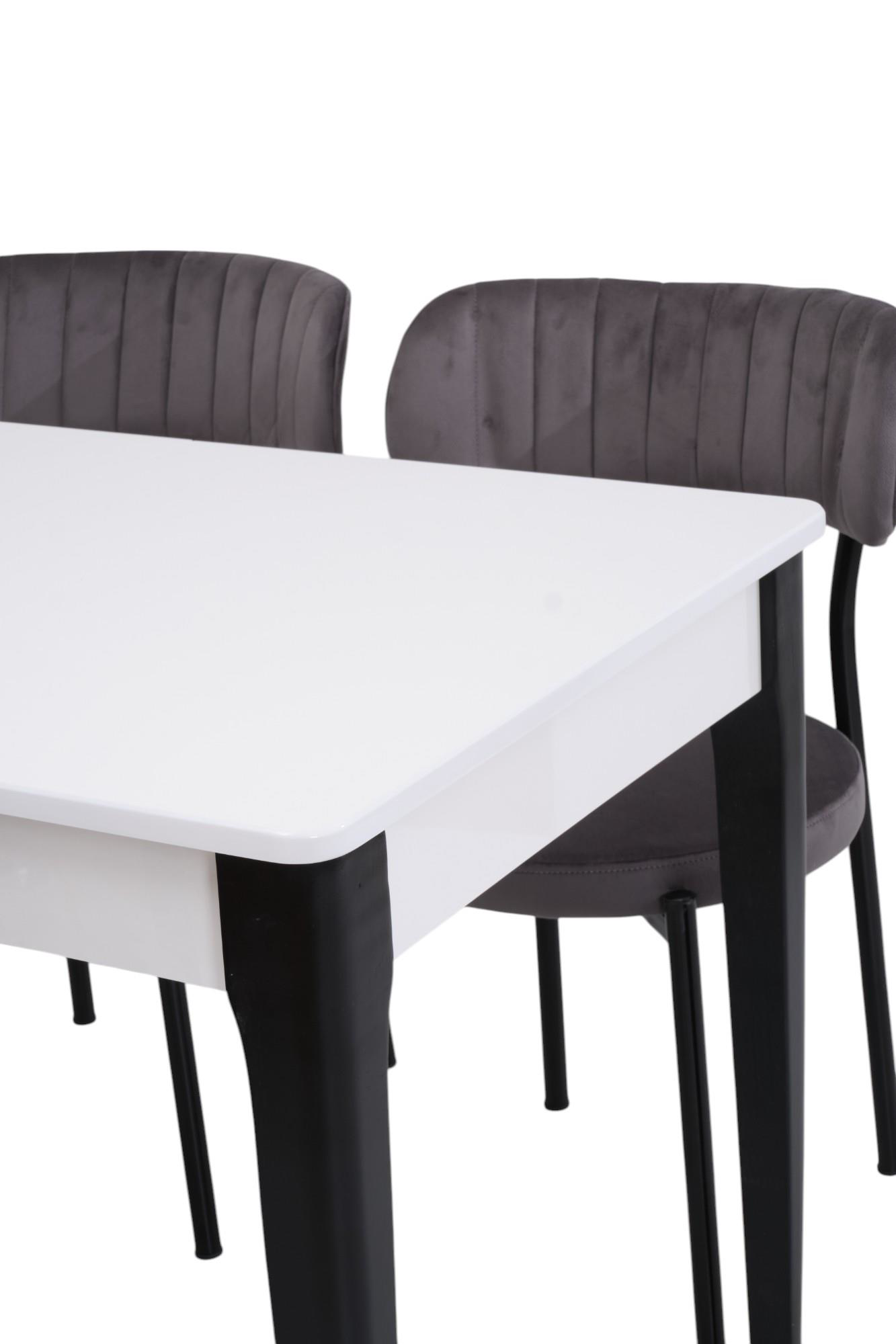 Erezogullari Mobilya Paris Lak Panel Mdf Otomatik Açilir Mutfak Masasi 70X110cm