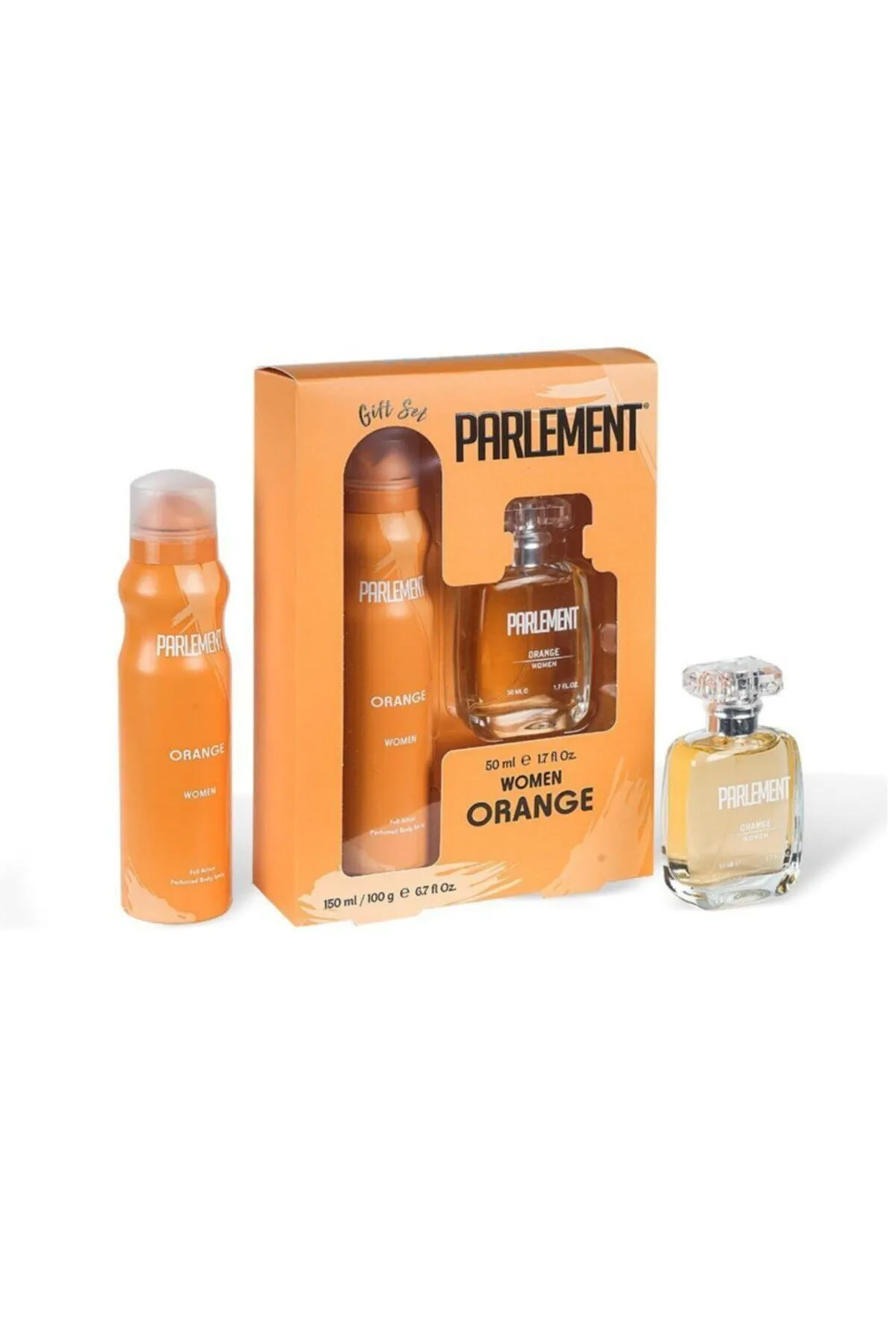 Just Cheap Store Parlement 50 Ml Orange Kadin Parfüm + 150 Ml Deodorant Seti