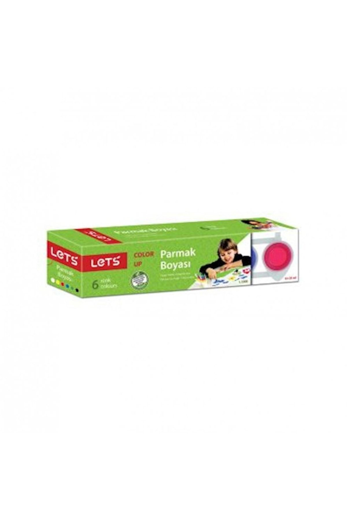 Lets Parmak Boyasi 6 Renk X 25 Mg