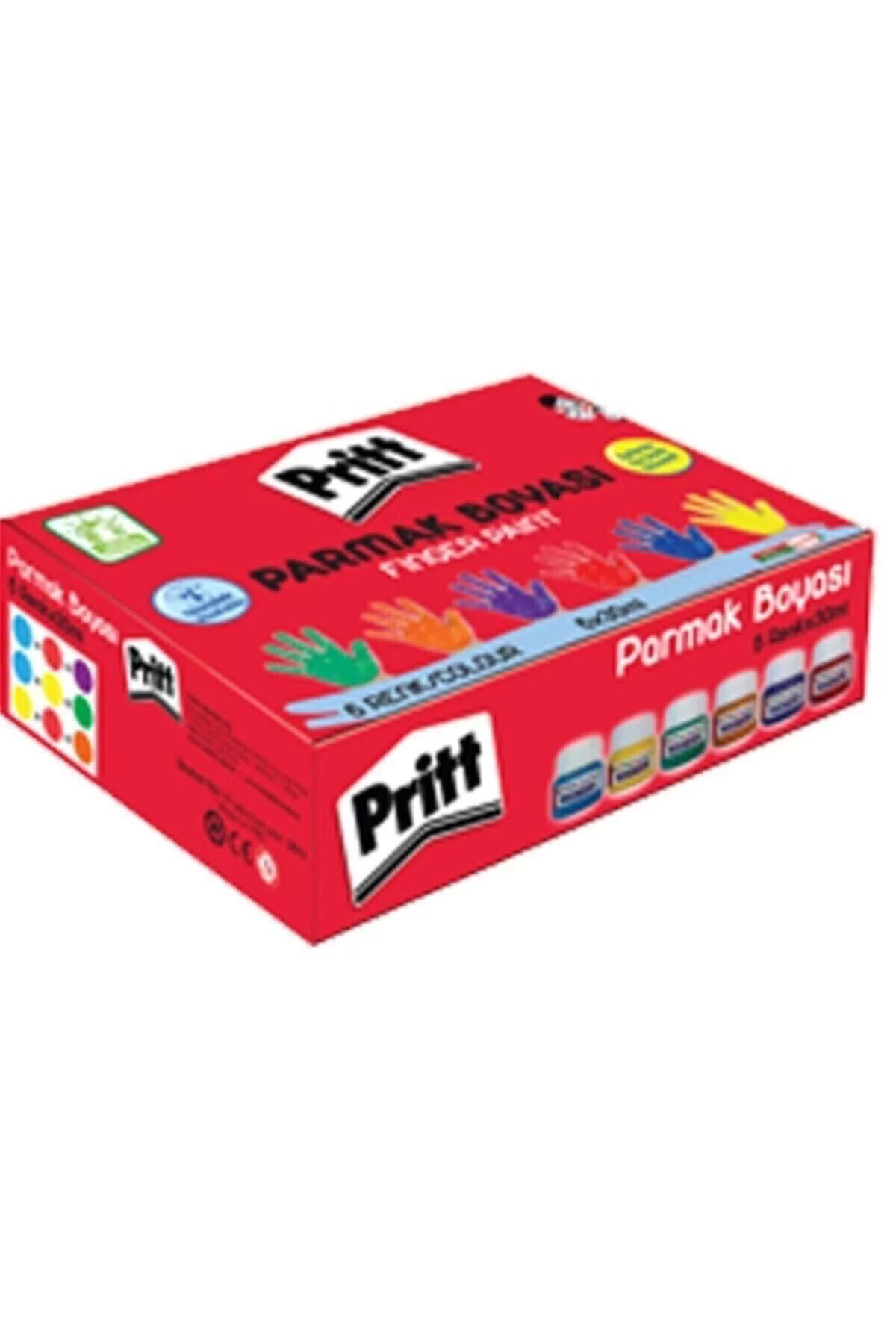 Pritt Parmak Boyasi 6 Renk 30 Ml