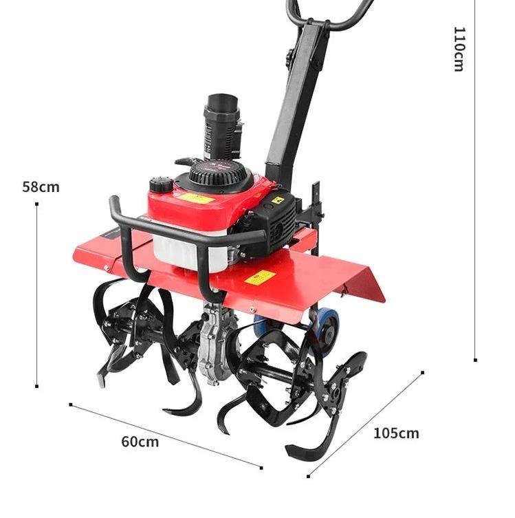 Pars Endüstri Pars P4000 24 Biçakli 4 Hp 4 Zamanli Benzinli Mini Çapa Makinesi