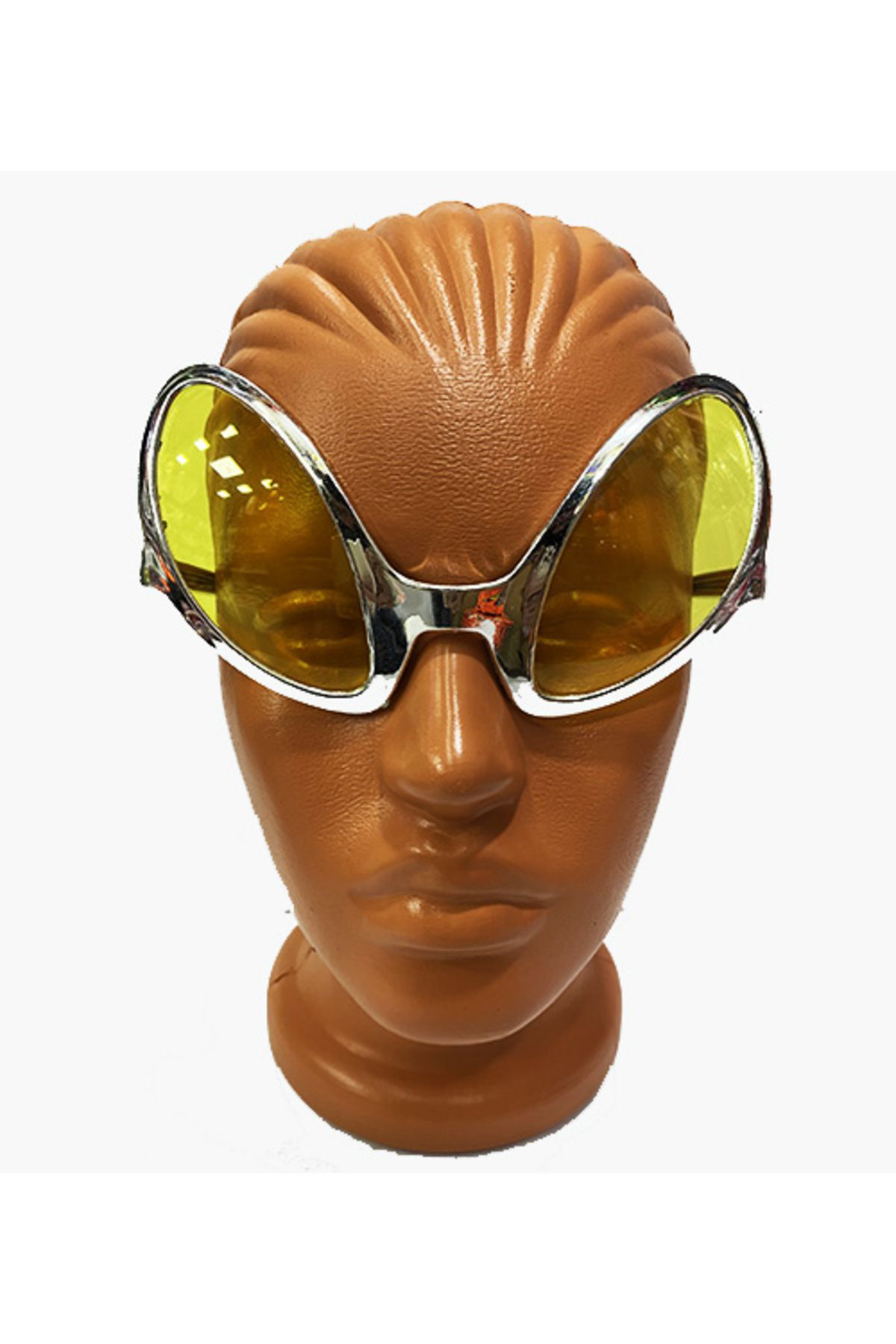 Zs Demir Parti Aksesuar Gümüş Renk Alien Parti Gözlüğü Retro Parti Gözlüğü