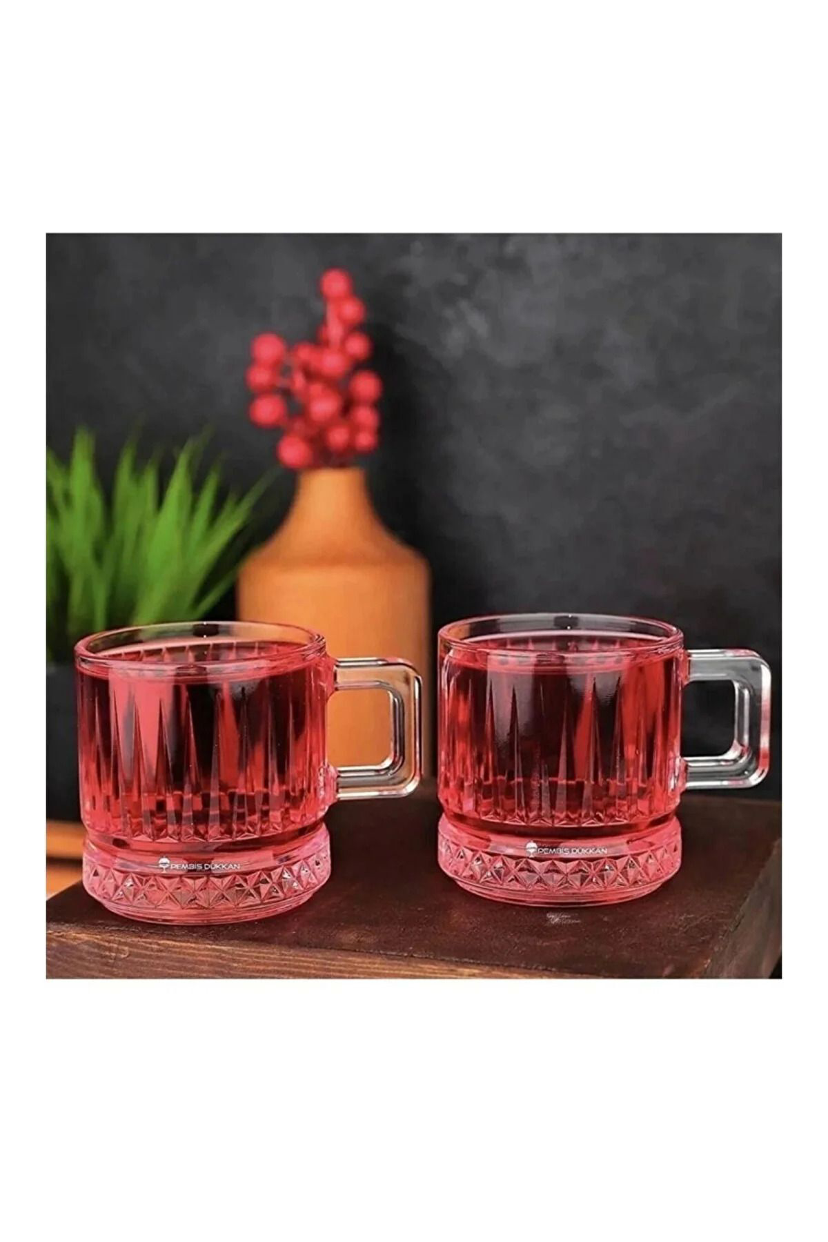 Paşabahçe  55422 Elysia Kulplu Bardak 195 Cc 2Li
