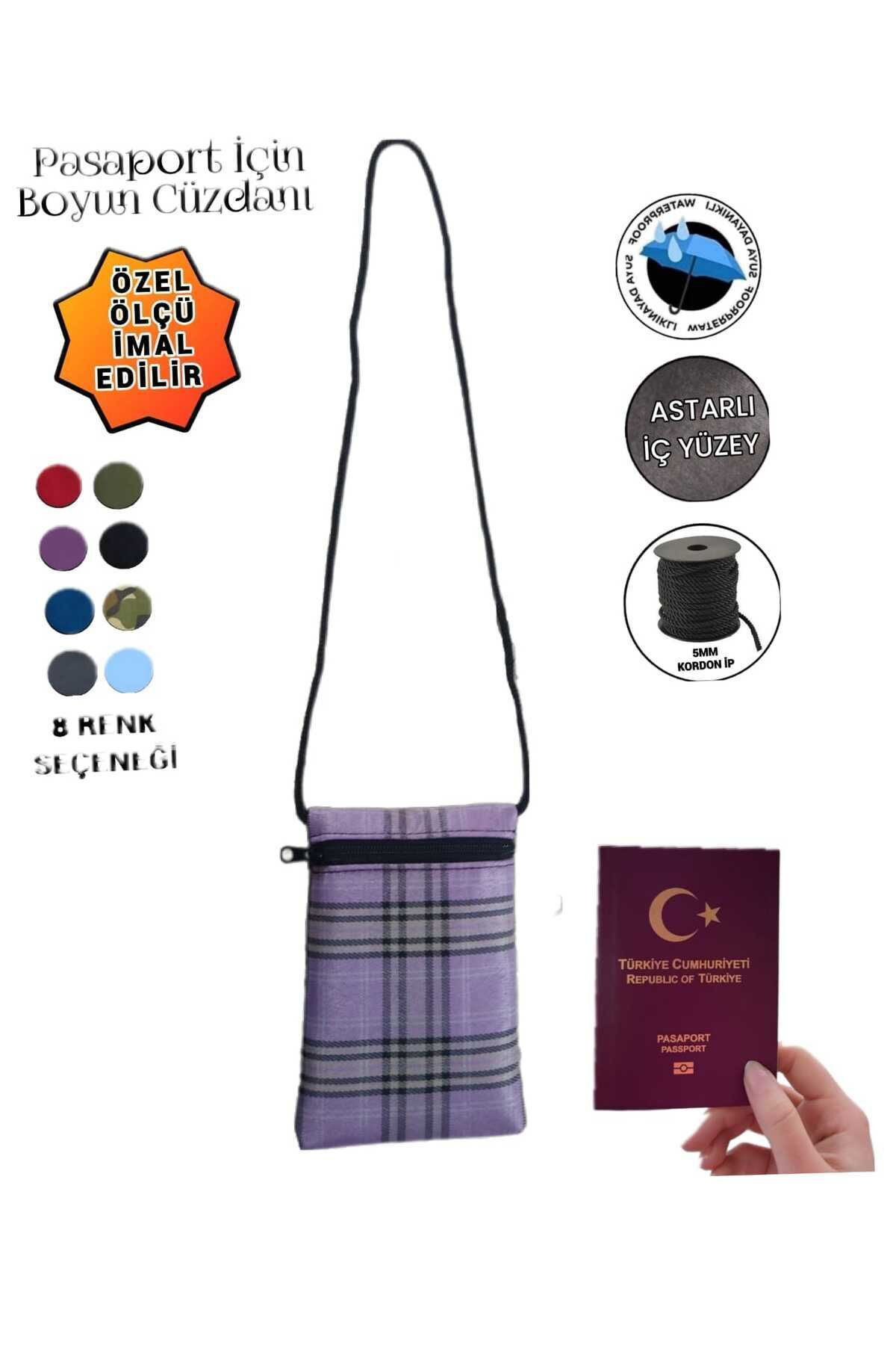 Sevbags Pasaport İçin Boyun Cüzdani