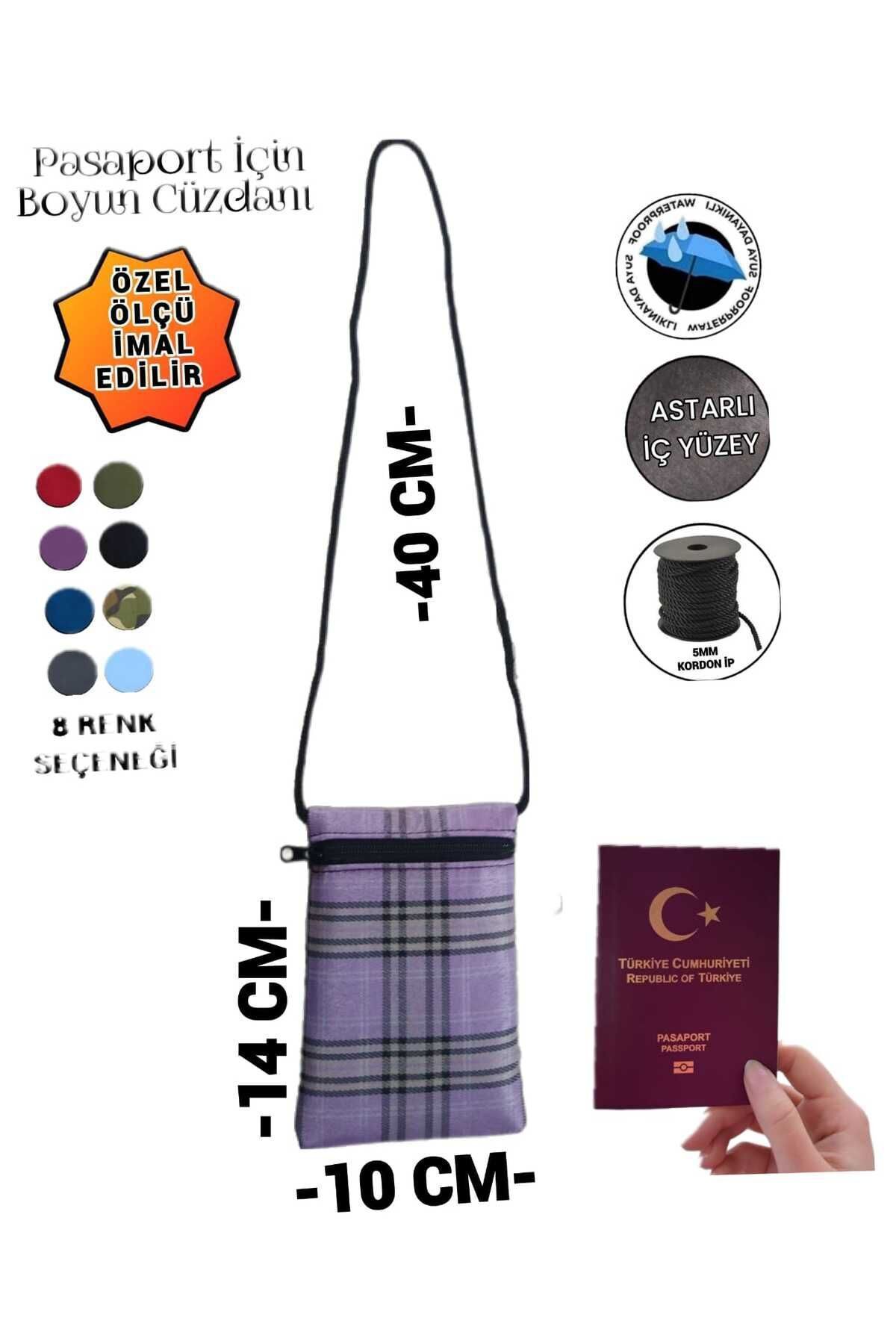 Sevbags Pasaport İçin Boyun Cüzdani