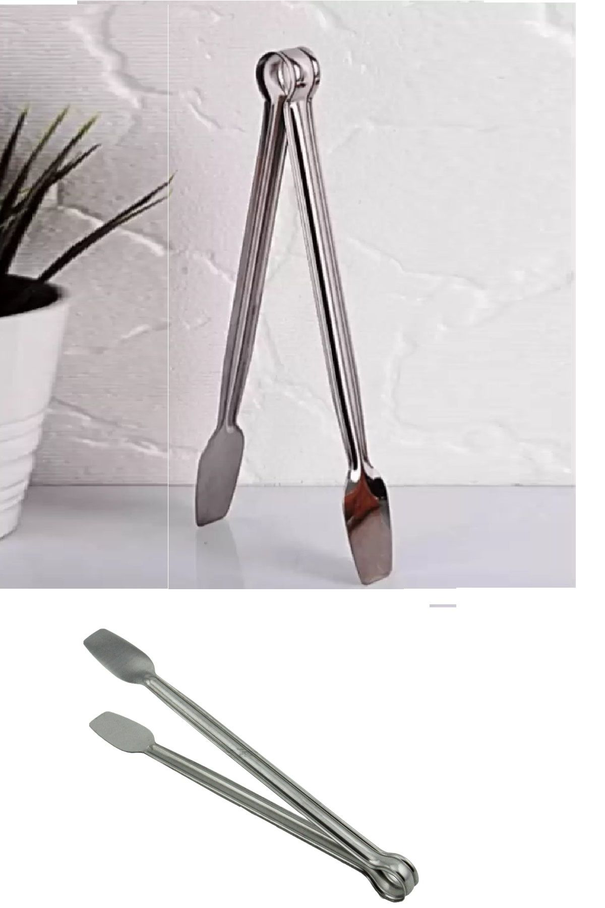 Colezium Paslanmaz Mutfak Maşasi - 27 Cm Mangal Barbekü Maşasi