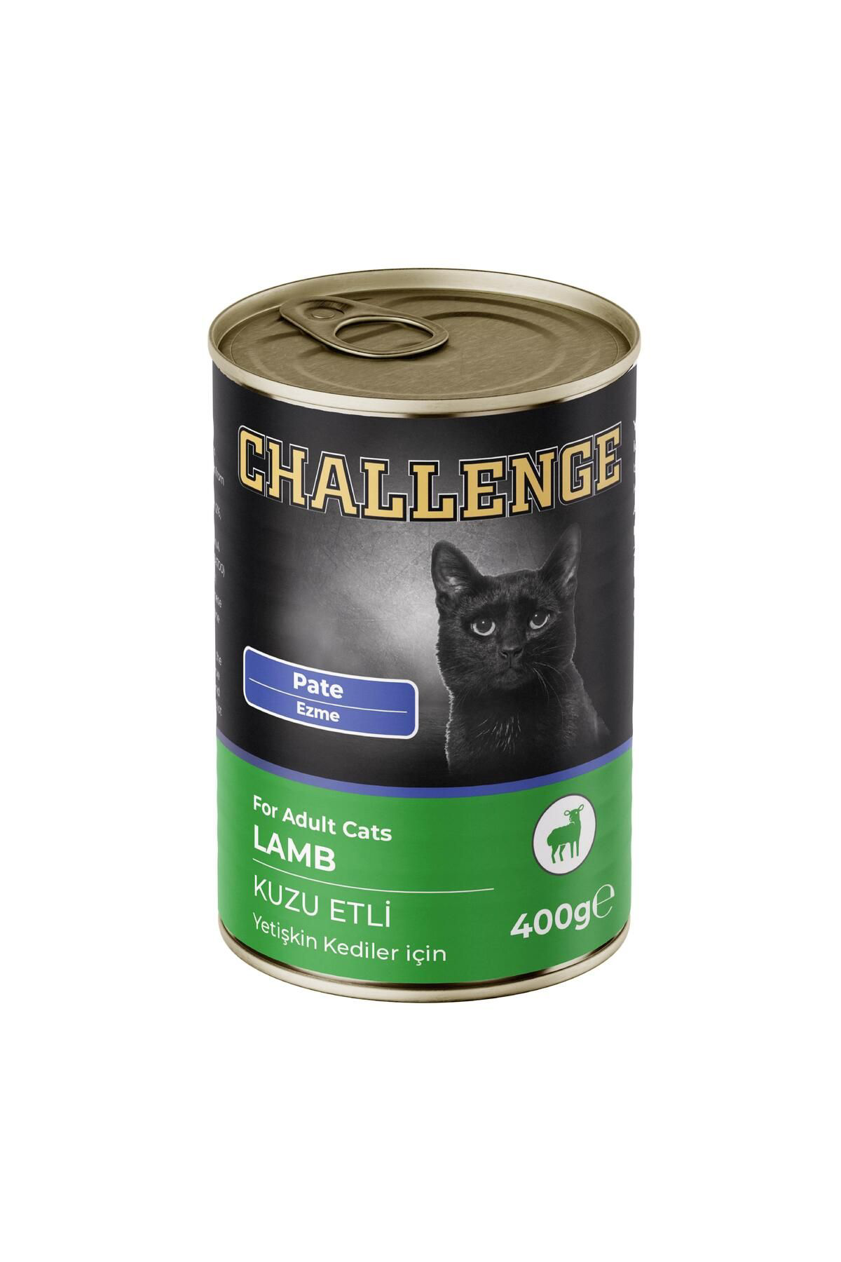 Challenge Pate Kuzu Etli Yetişkin Kedi Konservesi 400 Gr