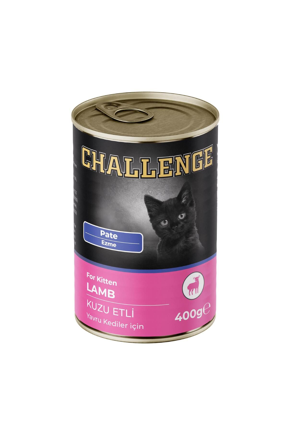 Challenge Pate Kuzu Etli Yavru Kedi Konservesi 400 Gr