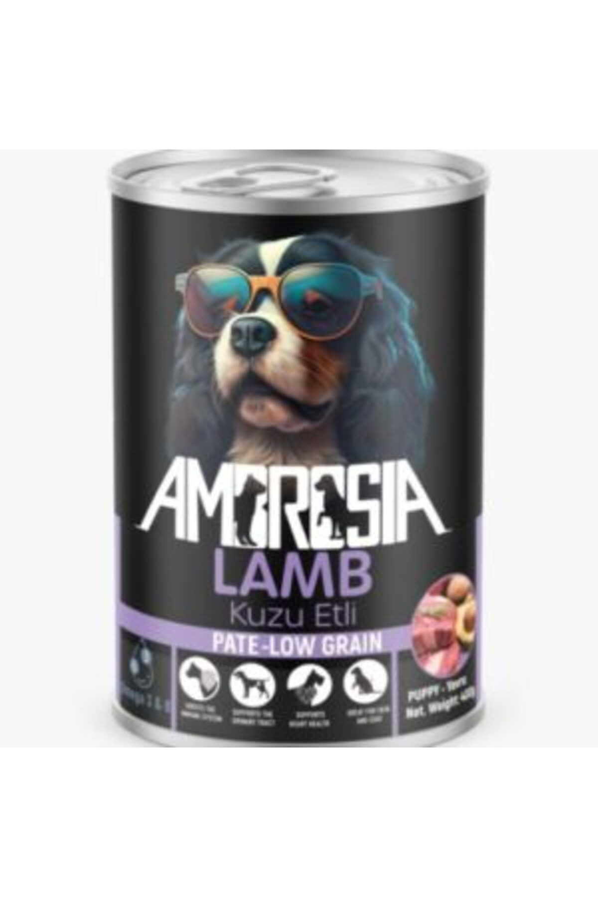 Ambrosia Pate Puppy Kuzu Etli Yavru Köpek Konserve 400 Gr X 3 Adet