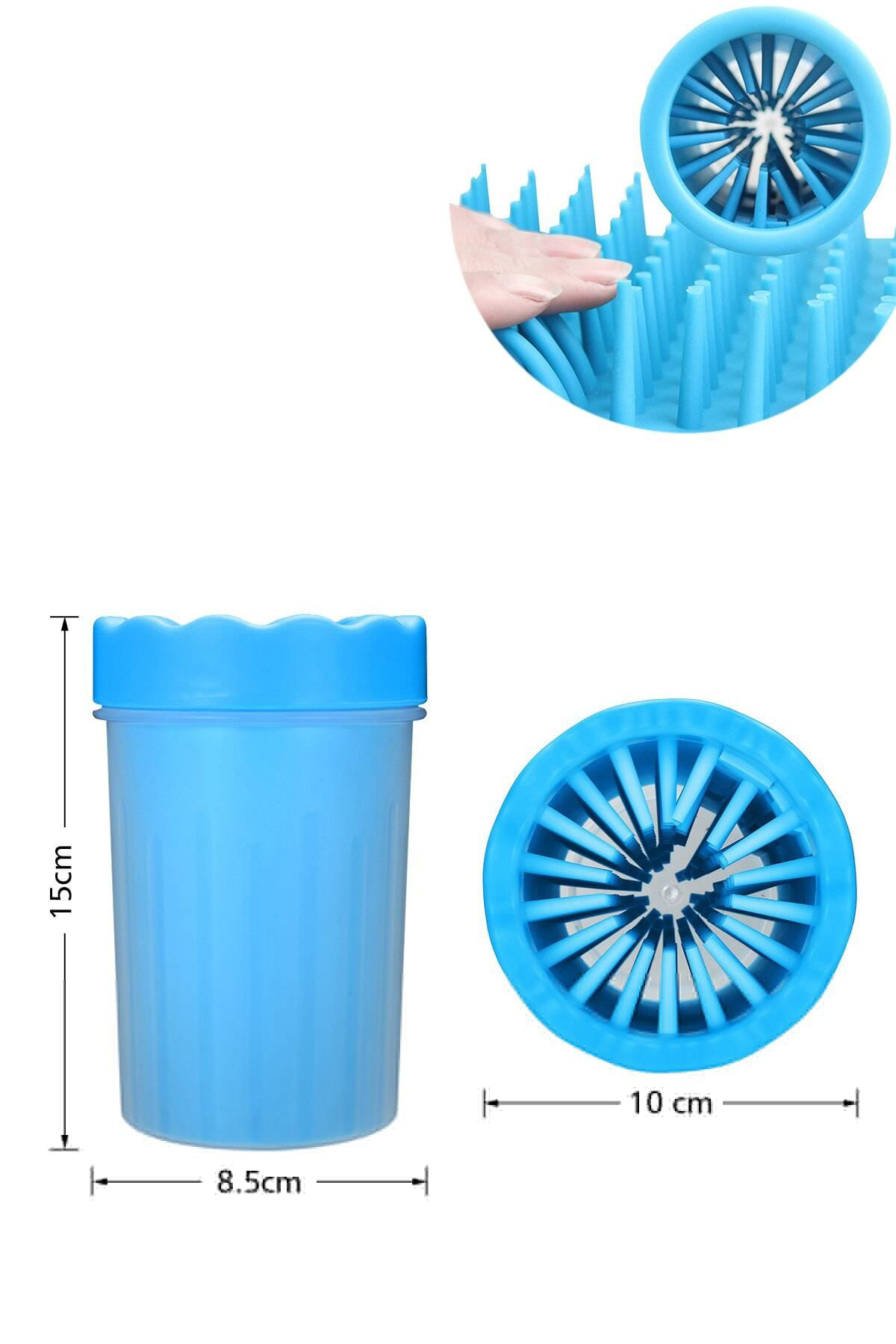 Cexos Pati Ayak Yikama Kovasi Silikon Jel Firçali Kedi Köpek (Büyük) (4767) - Cbt9987-1528