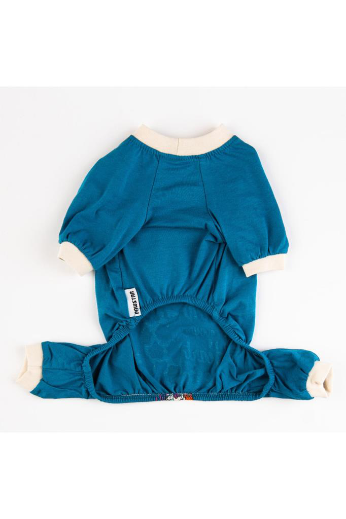 Pawstar  Köpek Cadetblue Giraffe Pyjamas Medium Sirt28cm Göğüs41cm