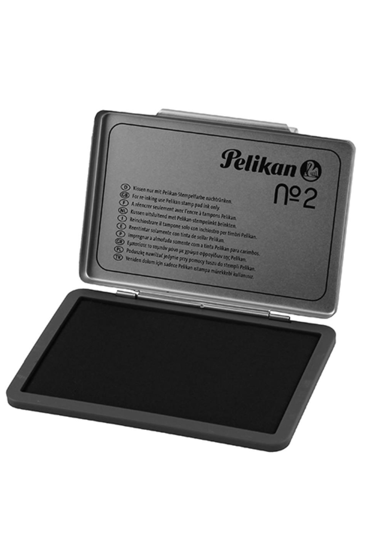 Just Cheap Store Pelikan Metal İstampa No:2 7X11 Cm Siyah