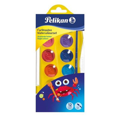Pelikan  Suluboya 12 Renk Küçük Boy