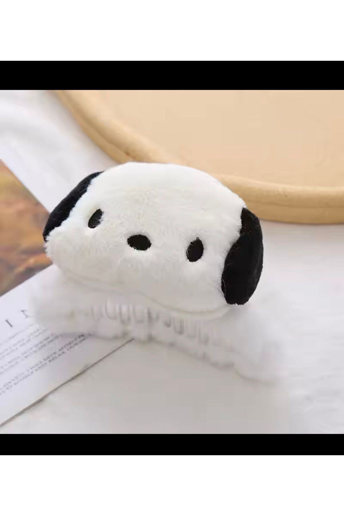Arescollection Peluş Anime Kawaii Köpek Mandal Toka