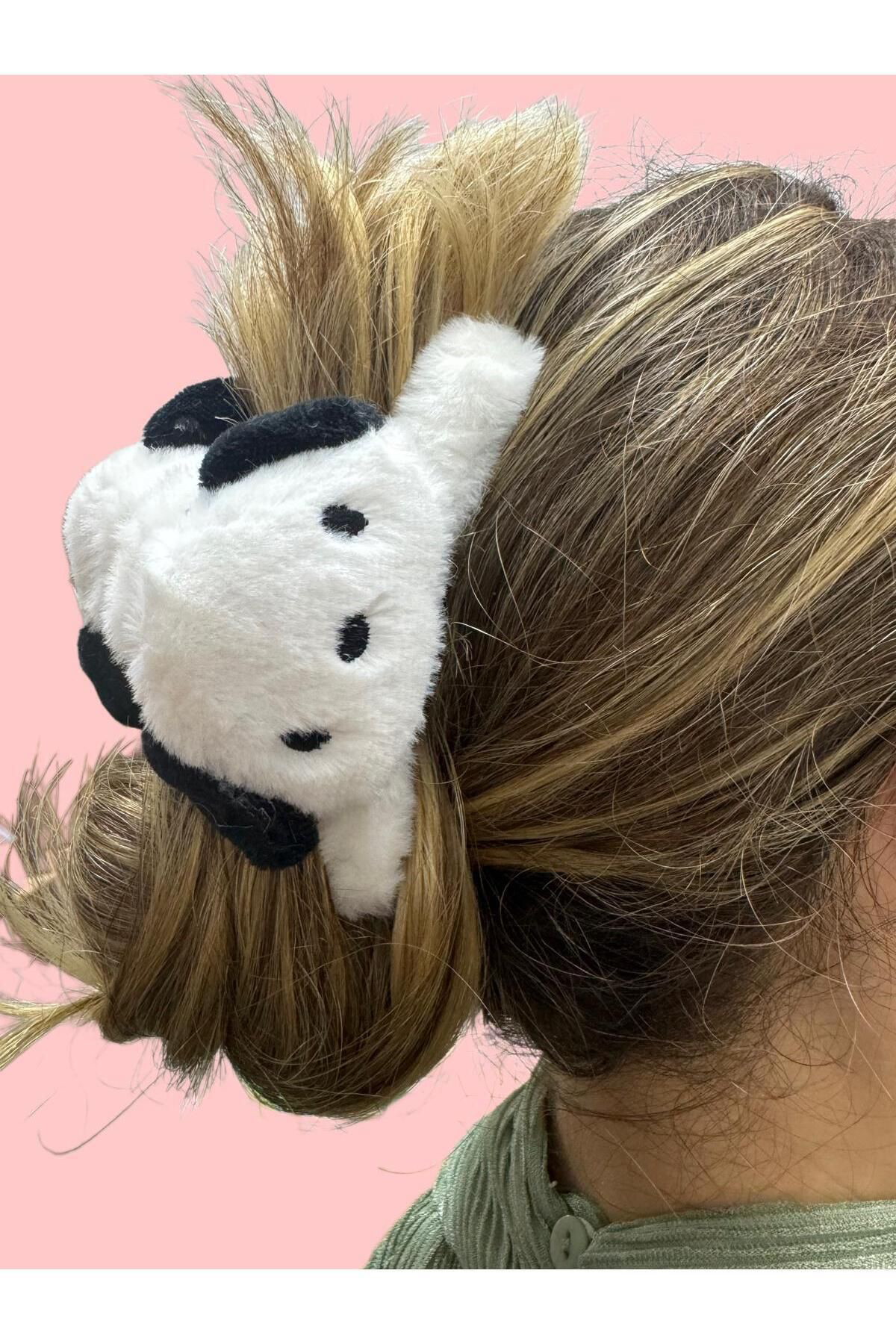 Arescollection Peluş Anime Kawaii Köpek Mandal Toka