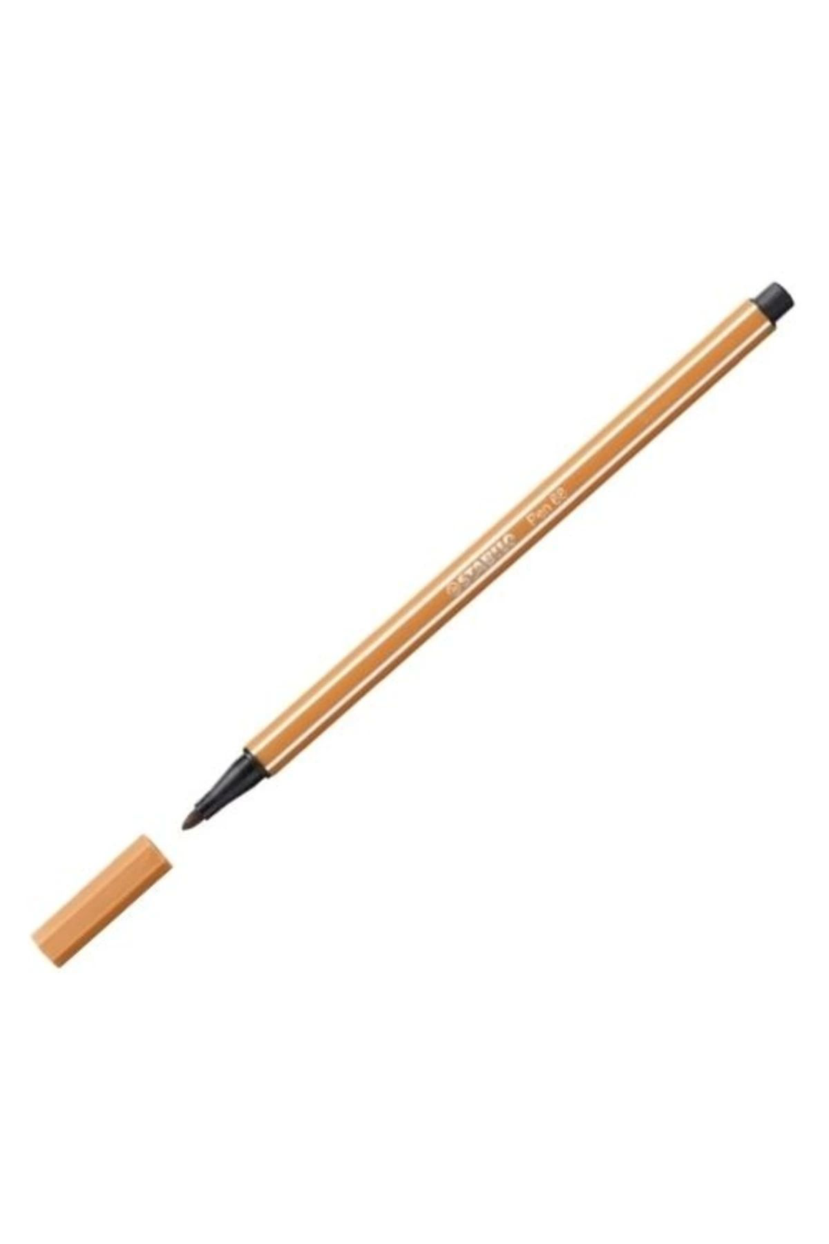 Stabilo Pen 68 1.0Mm Keçe Uçlu Kalem 68/89 Koyu Kahverengi