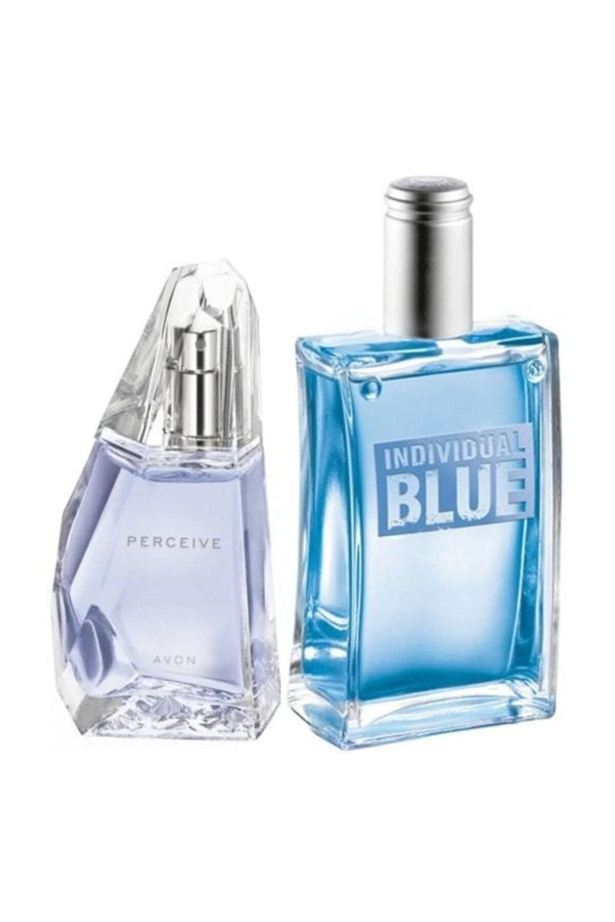 Avon Perceive Edp 50Ml Kadin Parfüm Ve İndividual Blue Edt 100Ml Erkek