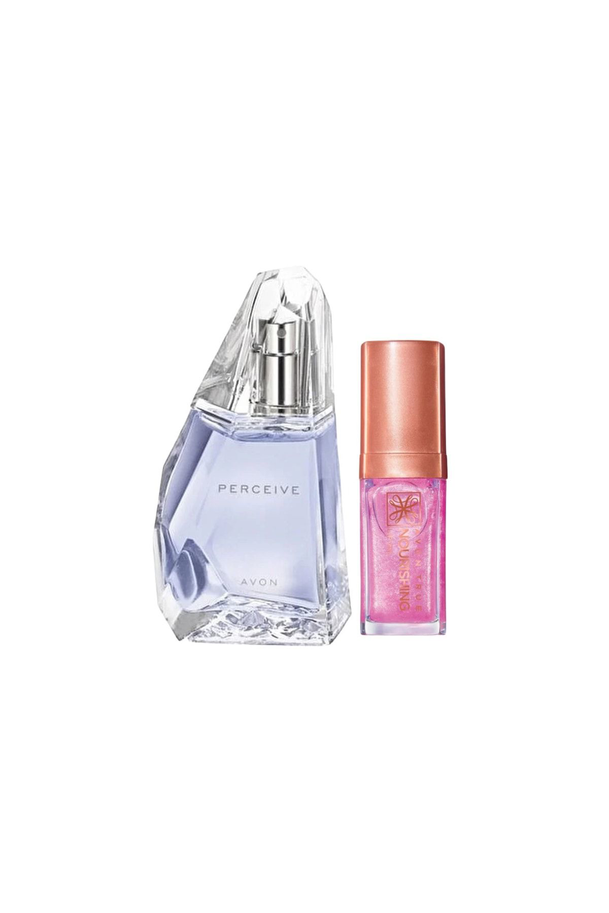 Avon Perceive Kadin Parfüm Ve Besleyici Dudak Yaği Shimmering Petal Pa