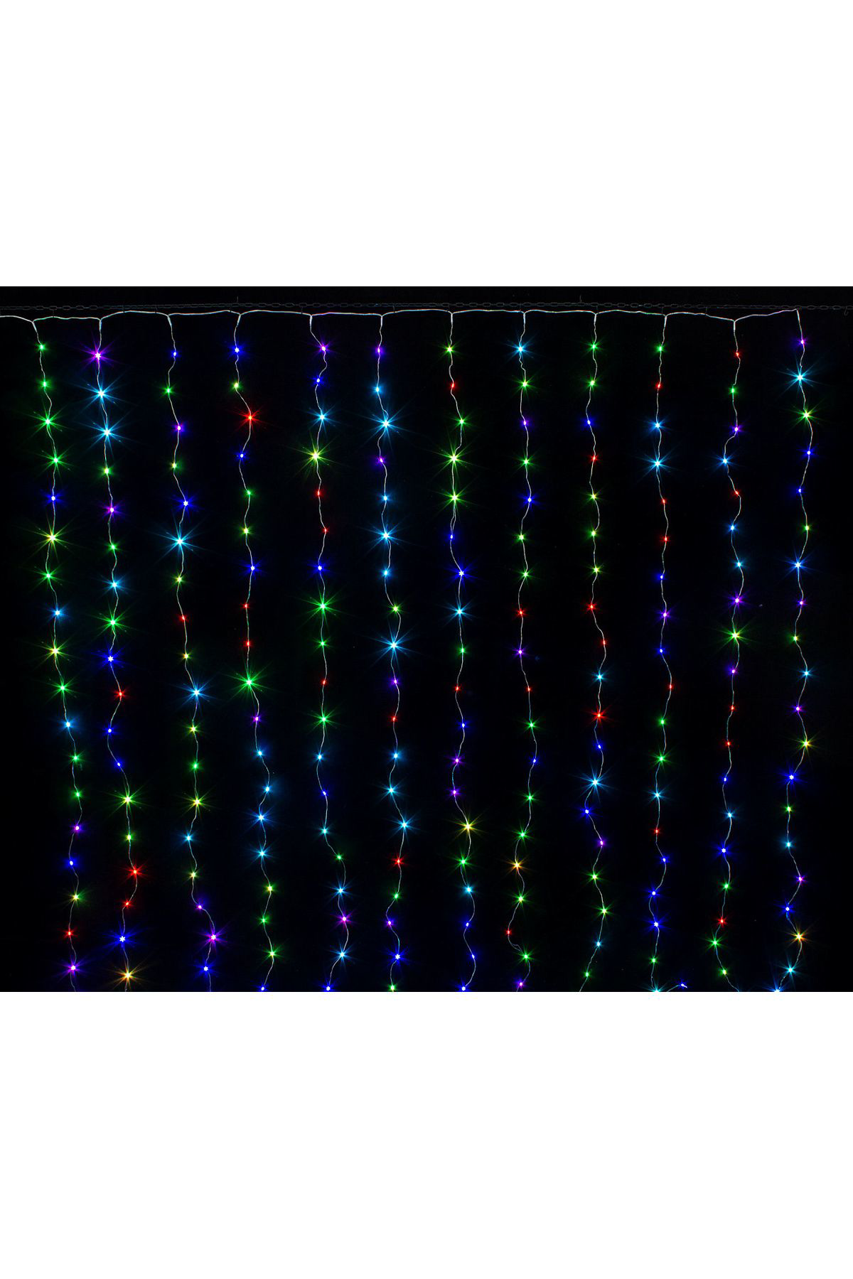 Toptan Bulurum Perde Led 240 Ledli 8 Fonksiyonlu Dekor Lambasi Rgb