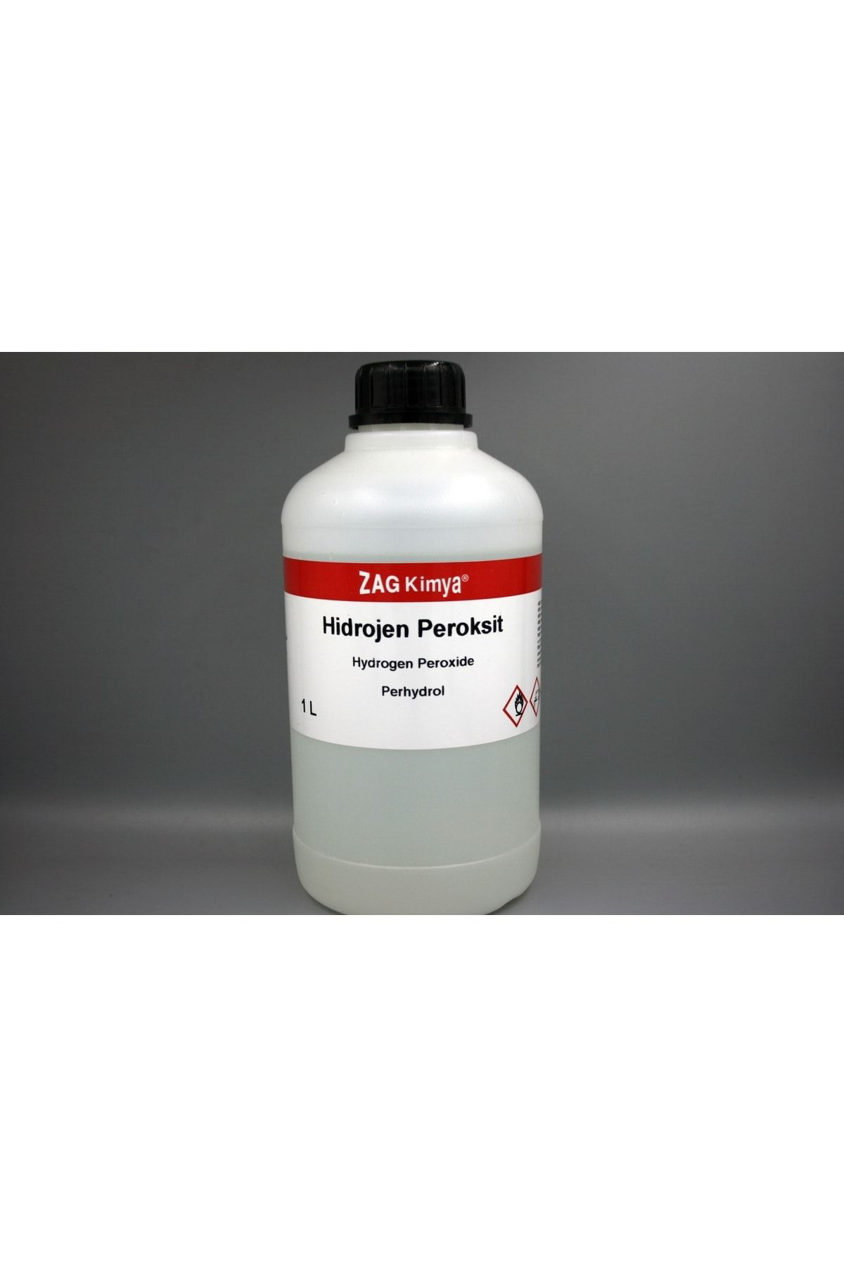Zag Kimya Perhidrol %50 - H2o2 Peroksit (Teknik Kalite) - 1 Lt