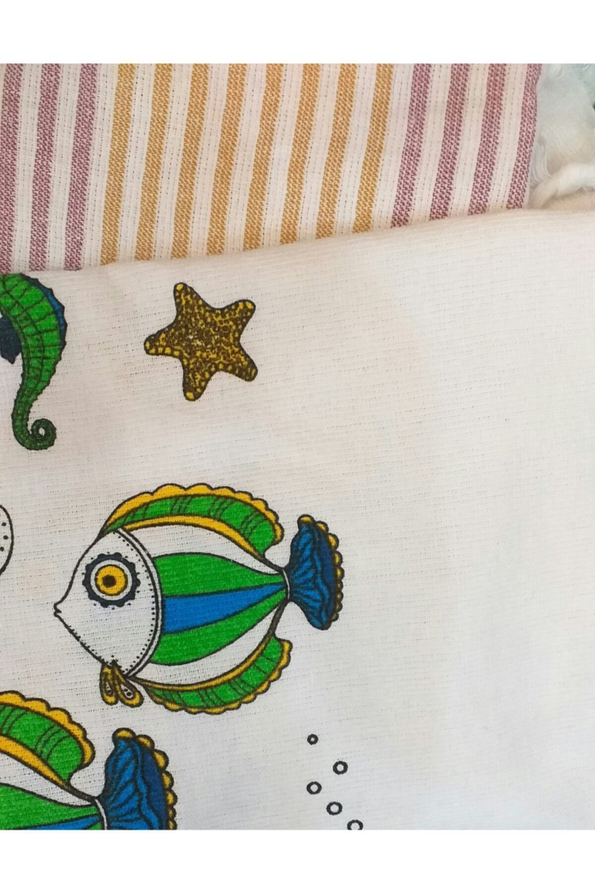 Zen Peştemal Plaj Ve Hamam Havlusu Balikli