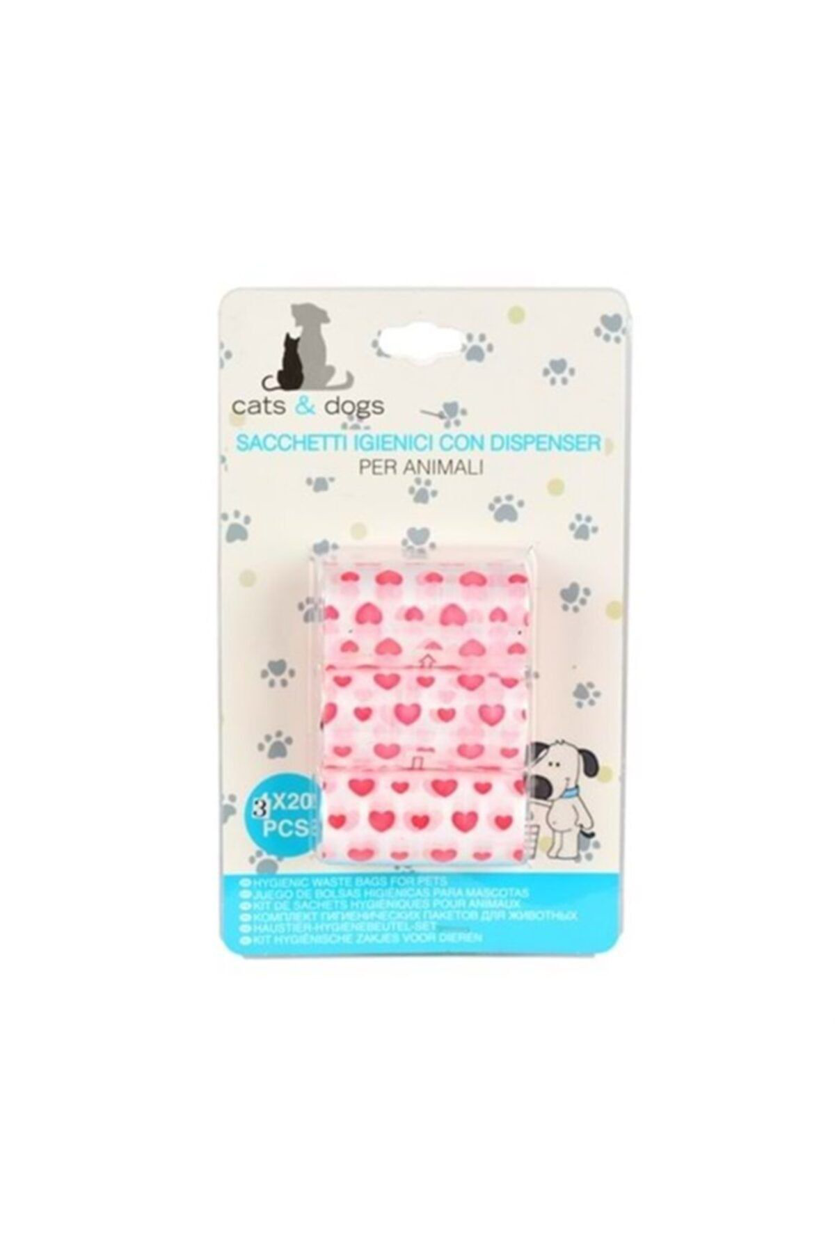 Flip Pet Dişki Toplama Poşeti 3'Lü Zm-7017