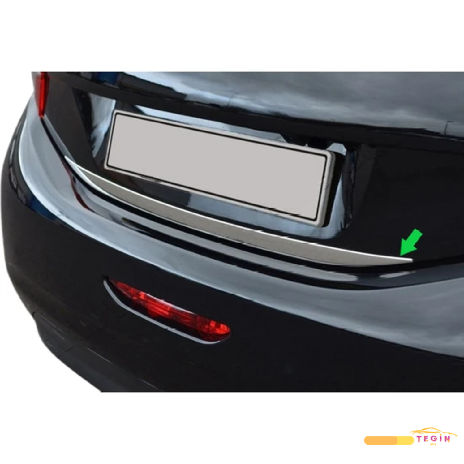 Peugeot 208 HB 5D 2012 Sonrası Bagaj Alt Çıta Paslanmaz Çelik