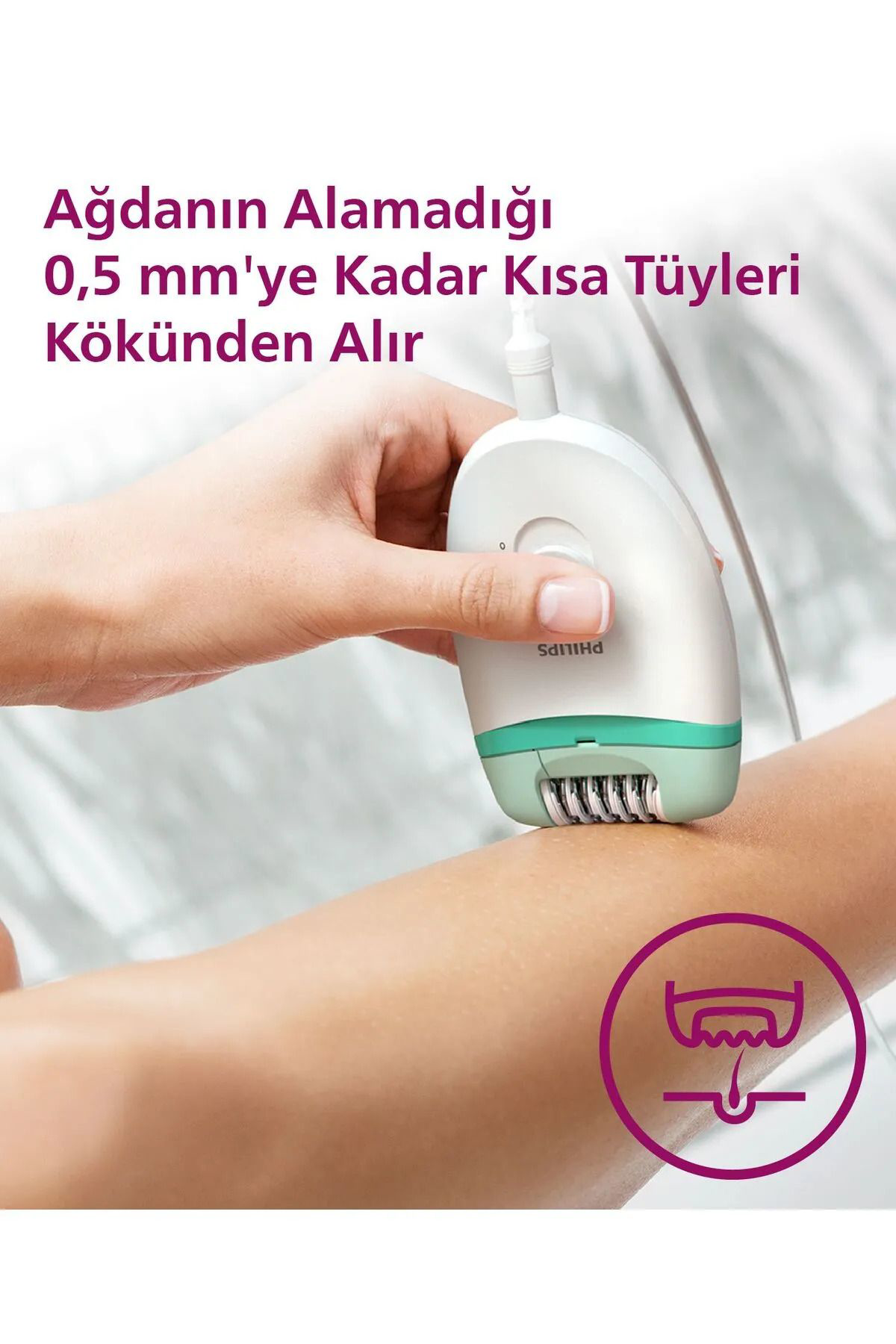 Philips Phililps Essential Kablolu Epilatör Bre245/05