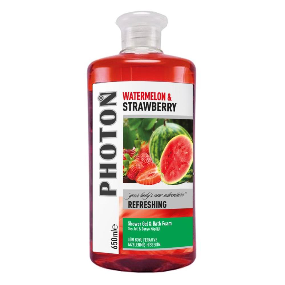 Photon  Çilek + Karpuz Duş Jeli 650 Ml