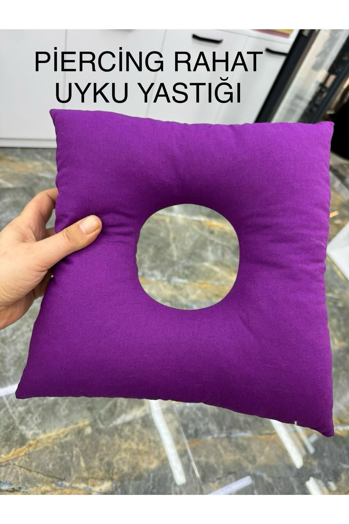 Arescollection Piercingle Rahat Uyku Yastiği