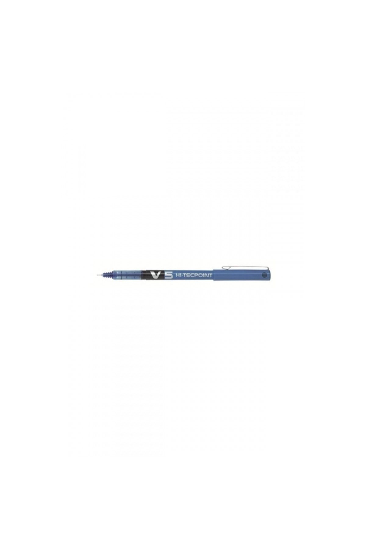 Stabilo Pilot Roller Uç İğne V5 Mavi Kalem